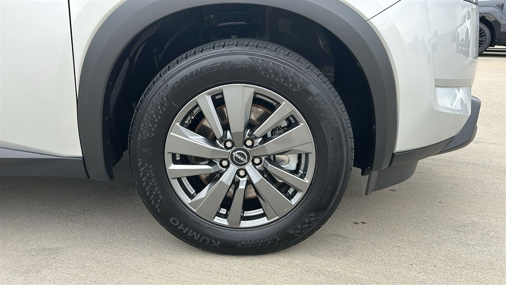 2025 Nissan Pathfinder SV Silver at Bravo Nissan