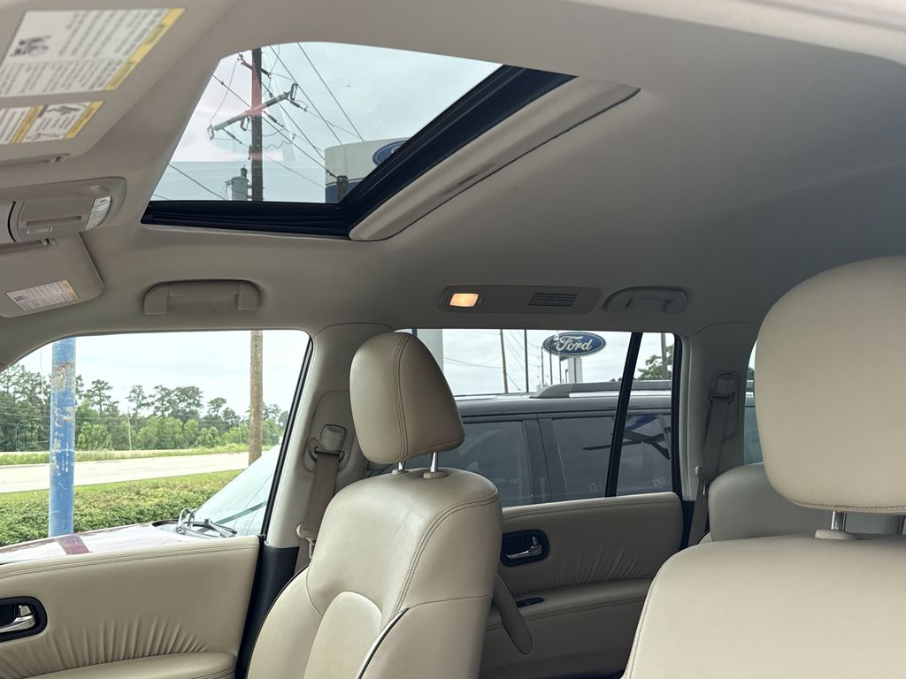 2023 Nissan Armada SL White at Central Houston Nissan
