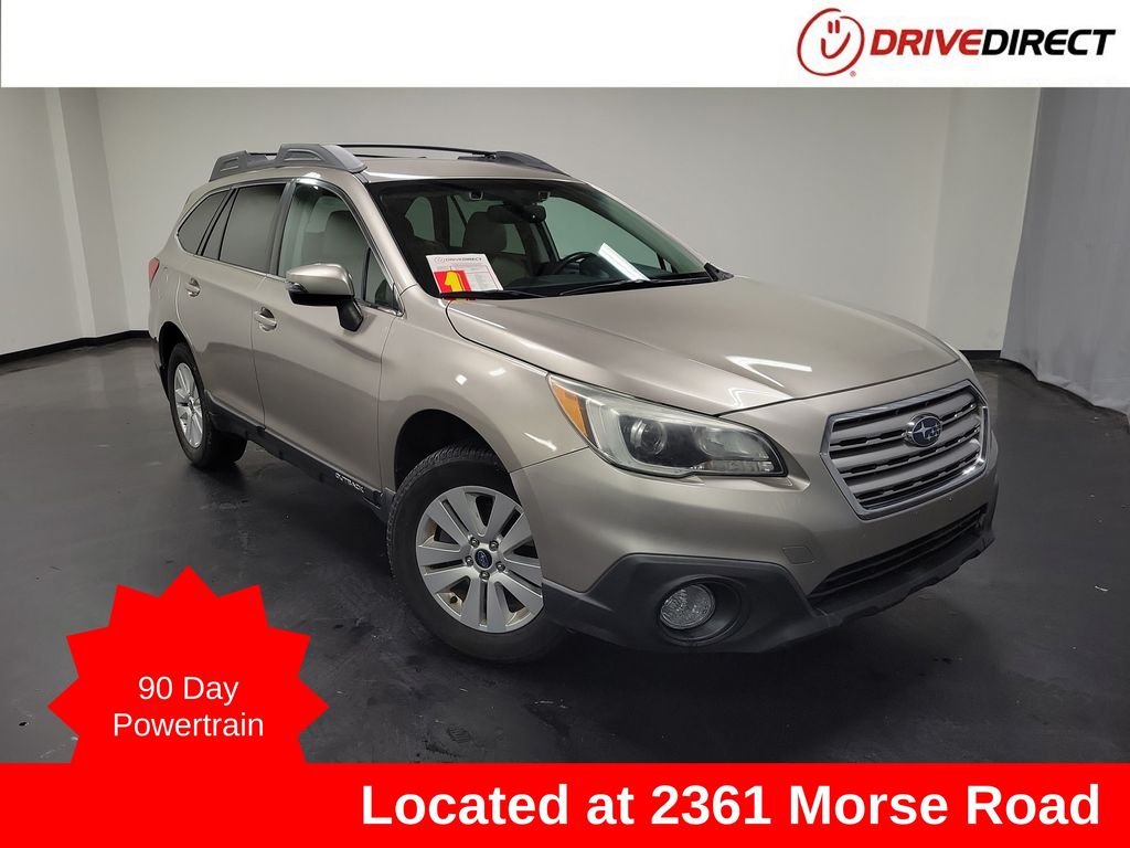 Gray (Tungsten Metallic) 2016 Subaru Outback 2.5i Premium Wagon All-Wheel Drive Continuously Variable Transmission