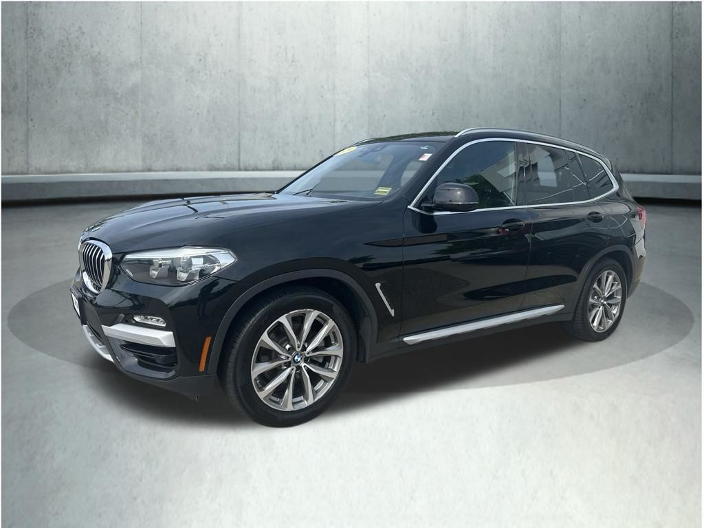Jet Black 2019 BMW X3 SUV / Crossover All-Wheel Drive 8-Speed Automatic