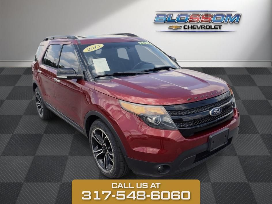 Ruby Red Metallic 2013 Ford Explorer SUV / Crossover All-Wheel Drive 6-Speed Automatic