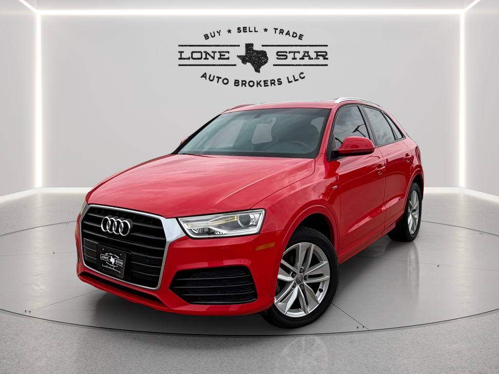 Misano Red Pearl 2018 Audi Q3 2.0T Premium SUV / Crossover Front-Wheel Drive 6-Speed Automatic