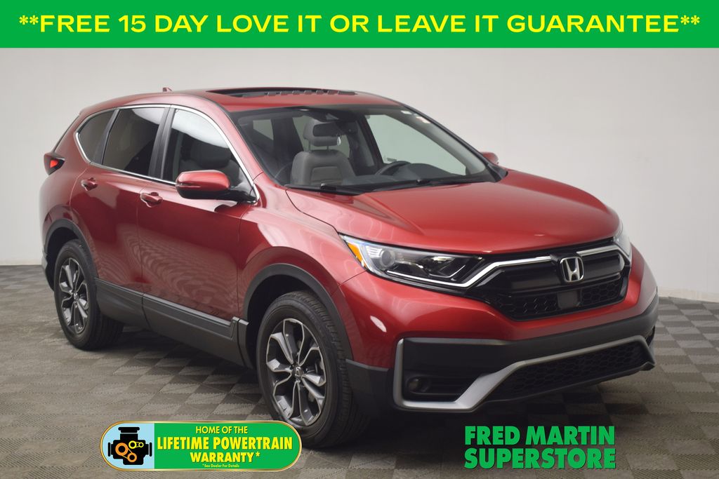 used 2021 Honda CR-V car, priced at $28,000