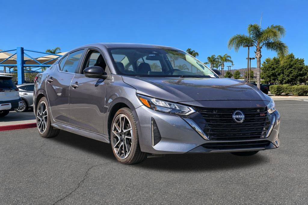 Gray (Gun Metallic) 2024 Nissan Sentra Sedan Front-Wheel Drive Continuously Variable Transmission