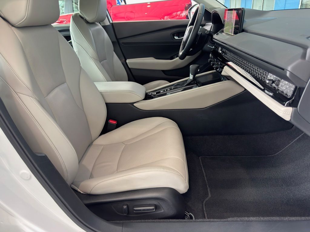 2025 Honda Accord Hybrid Touring White at Community Honda