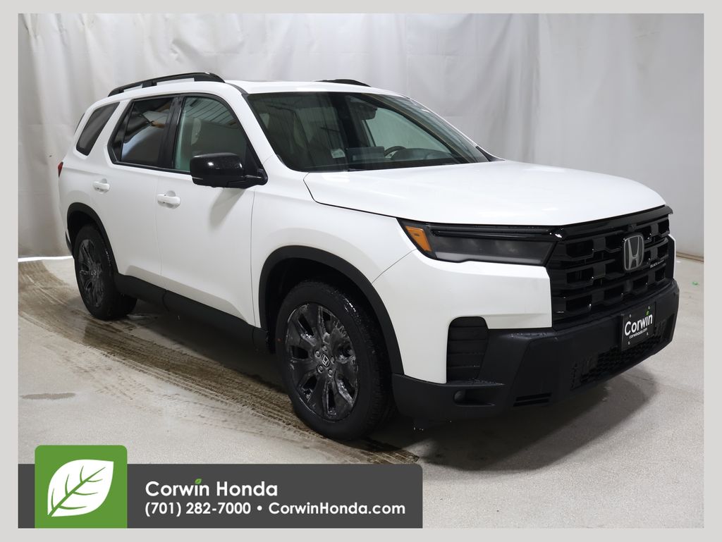 Platinum White Pearl 2026 Honda Pilot SUV / Crossover All-Wheel Drive Automatic