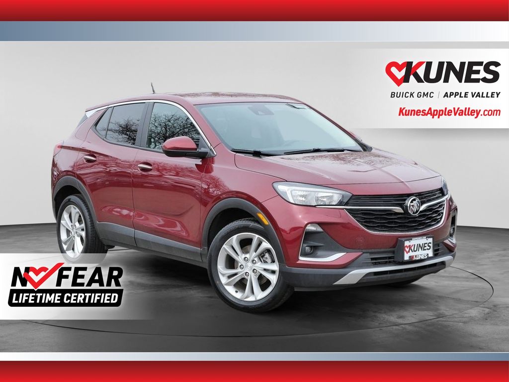Cinnabar Metallic 2023 Buick Encore GX SUV / Crossover Front-Wheel Drive Continuously Variable Transmission