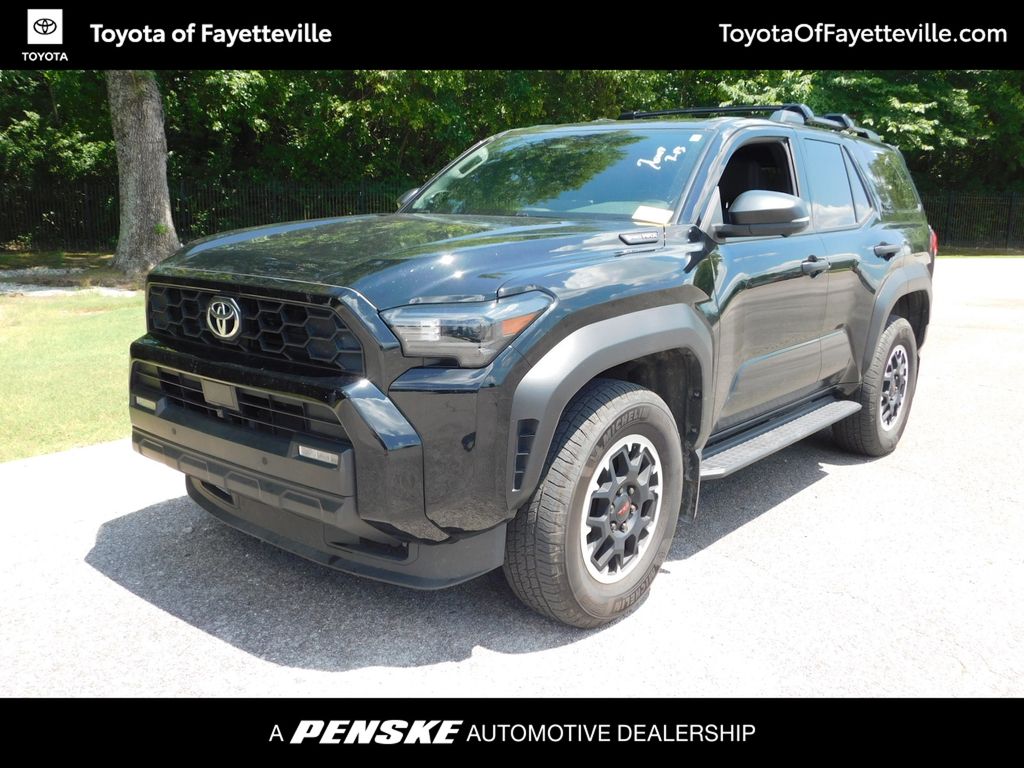 Black 2025 Toyota 4Runner SUV / Crossover Four-Wheel Drive 8-Speed Automatic