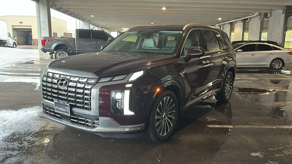 2023 Hyundai Palisade Calligraphy Red at Big Star Chrysler Jeep Dodge Ram 