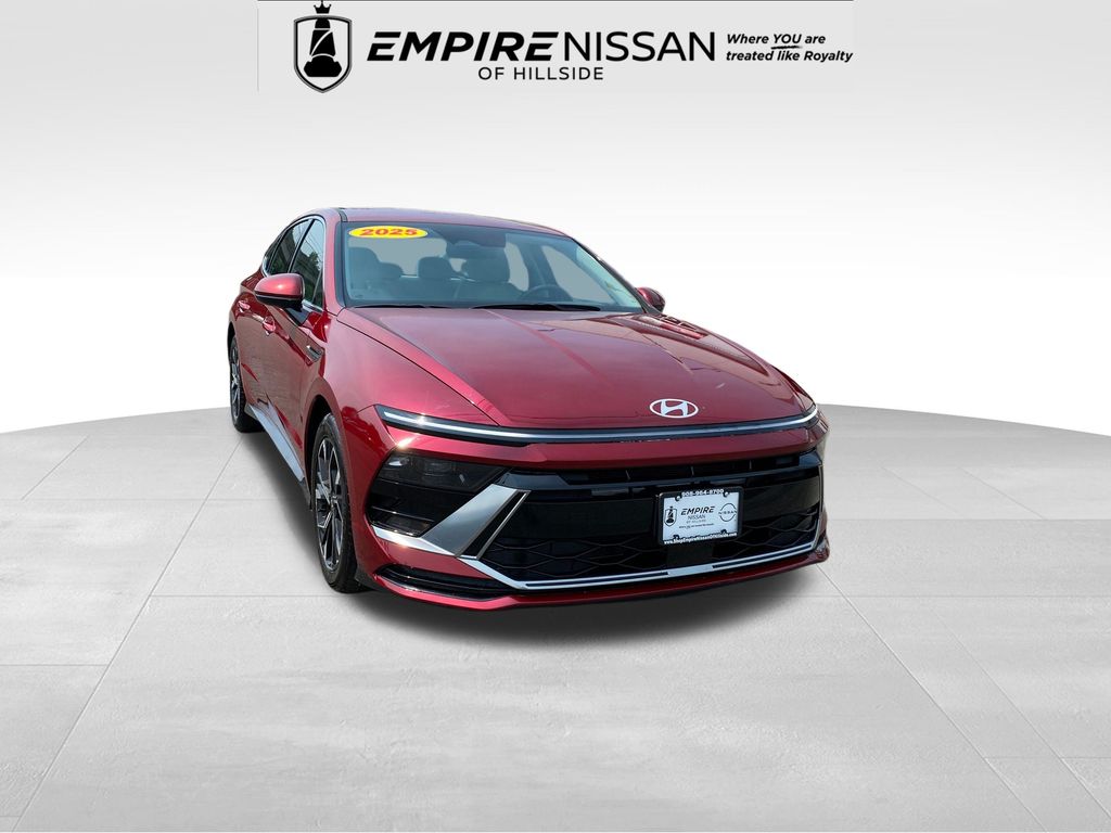 Ultimate red 2025 Hyundai Sonata Sedan Front-Wheel Drive 8-Speed Automatic