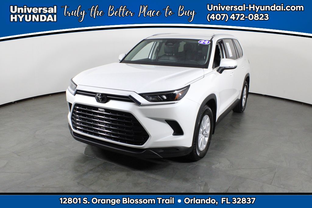 Pearl 2024 Toyota Grand Highlander SUV / Crossover Front-Wheel Drive 8-Speed Automatic