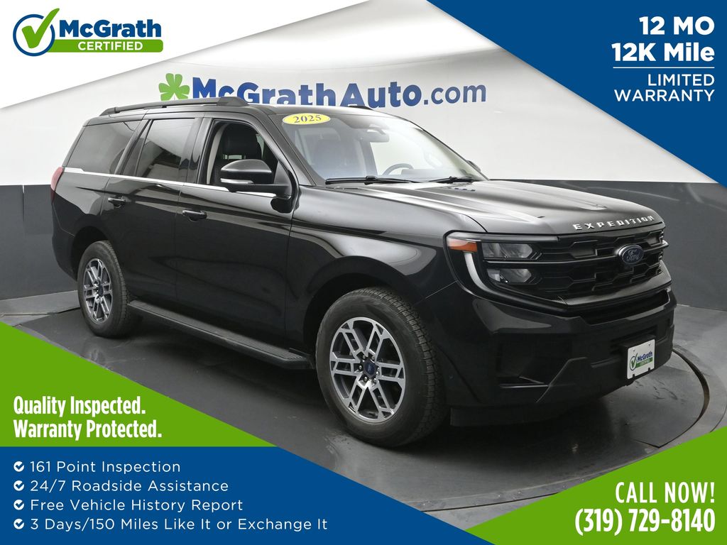 Black Metallic 2025 Ford Expedition SUV / Crossover Four-Wheel Drive Automatic