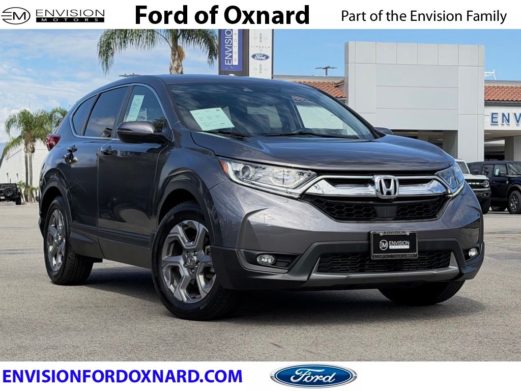 Lunar Silver Metallic 2018 Honda CR-V SUV / Crossover Front-Wheel Drive Continuously Variable Transmission