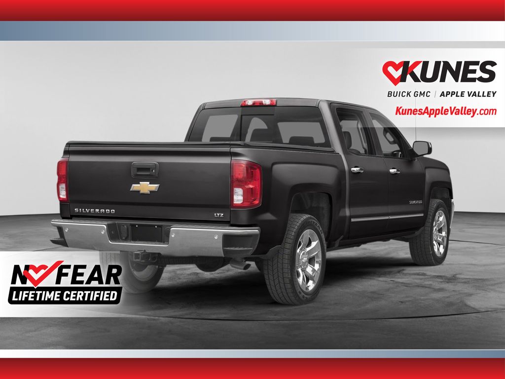 Black 2016 Chevrolet Silverado 1500 Pickup Truck Four-Wheel Drive 8-Speed Automatic Overdrive