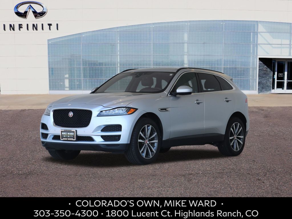 Indus Silver Metallic 2019 Jaguar F-PACE SUV / Crossover All-Wheel Drive 8-Speed Automatic
