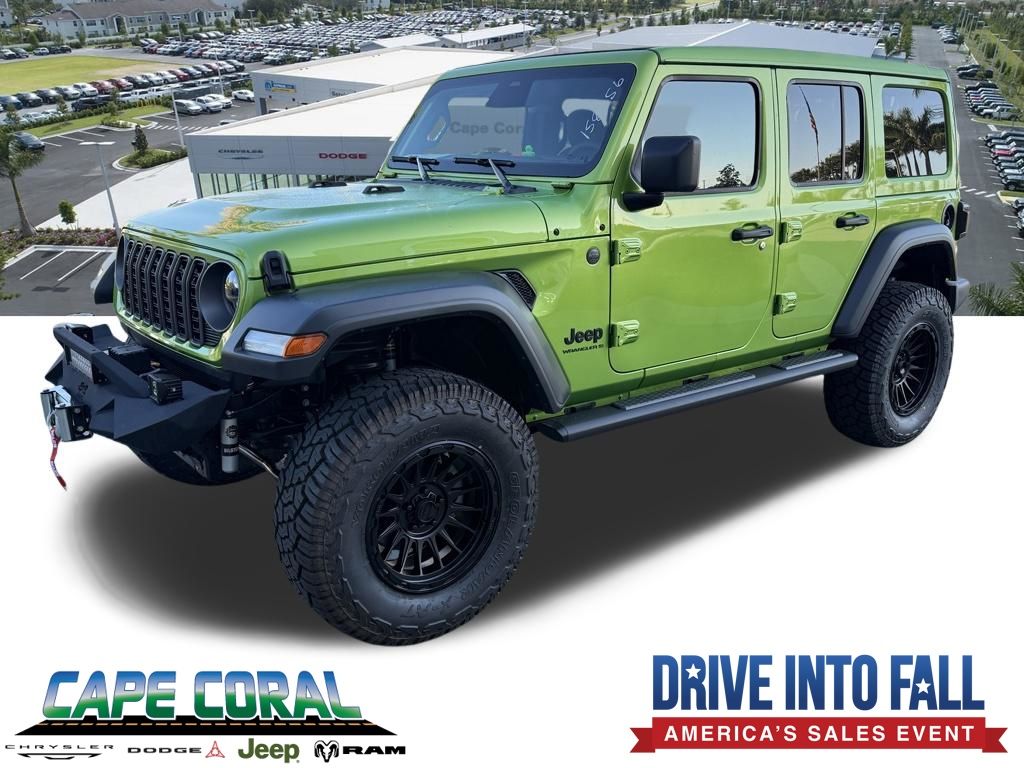 Mojito Clearcoat 2026 Jeep Wrangler SUV / Crossover Four-Wheel Drive 8-Speed Automatic
