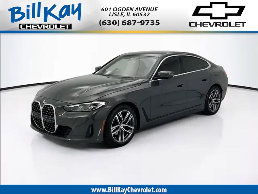 Skyscraper Gray Metallic 2023 BMW 4 Series Convertible All-Wheel Drive 8-Speed Automatic