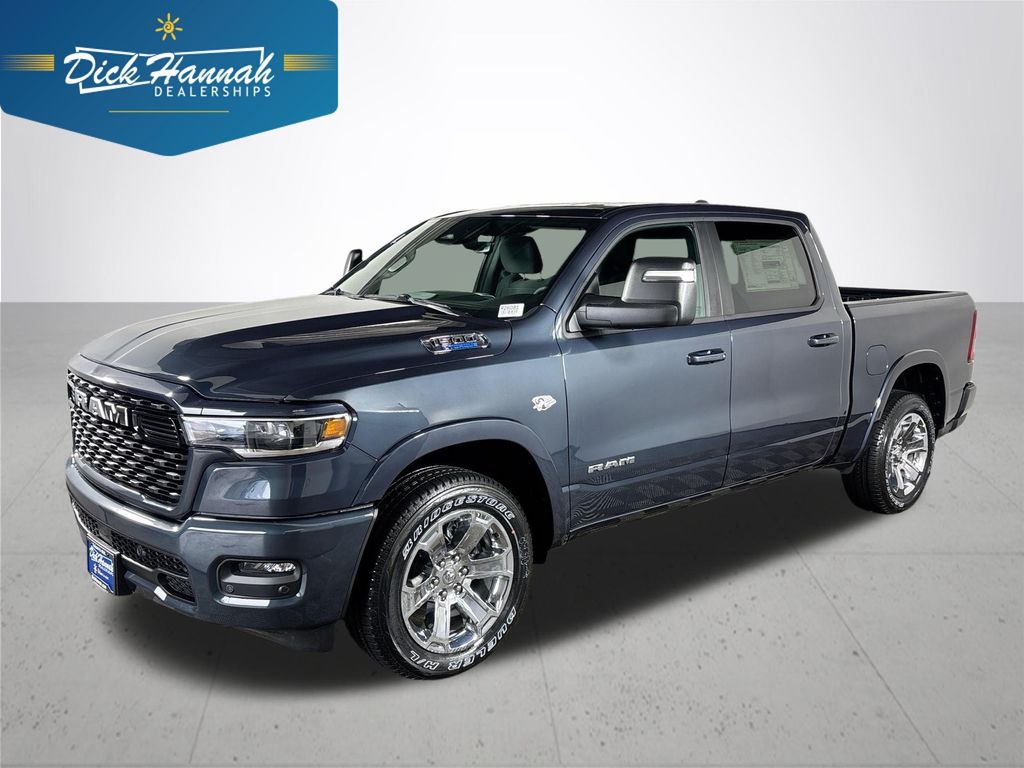 Forged Blue Metallic 2026 RAM 1500 Pickup Truck Four-Wheel Drive 8-Speed Automatic