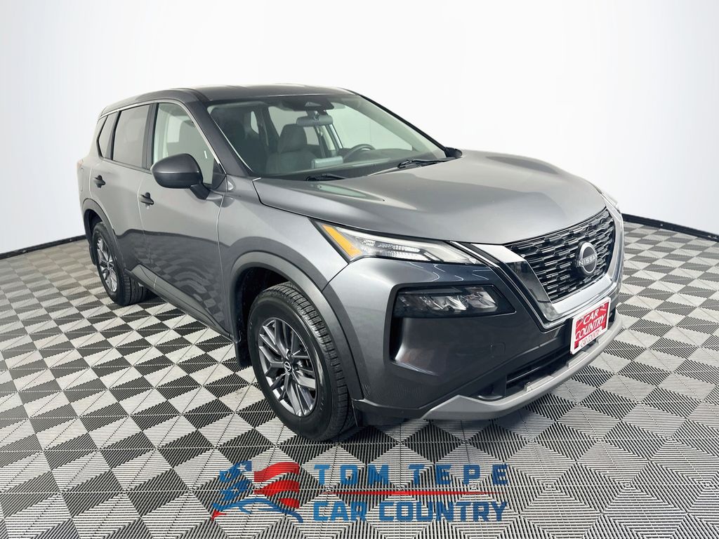 Gray (Gun Metallic) 2023 Nissan Rogue SUV / Crossover All-Wheel Drive Continuously Variable Transmission