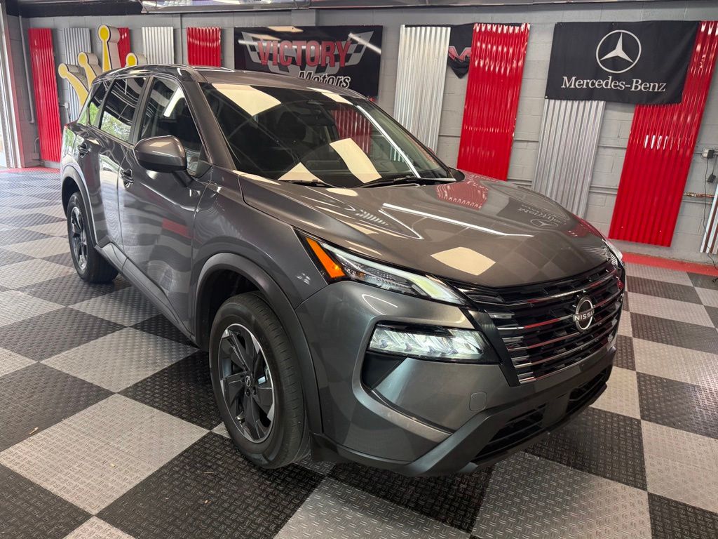 Gray (Gun Metallic) 2025 Nissan Rogue SUV / Crossover All-Wheel Drive Continuously Variable Transmission