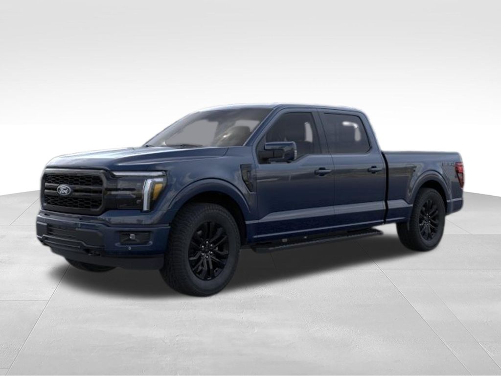 Antimatter Blue Metallic 2026 Ford F-150 Pickup Truck Four-Wheel Drive Automatic