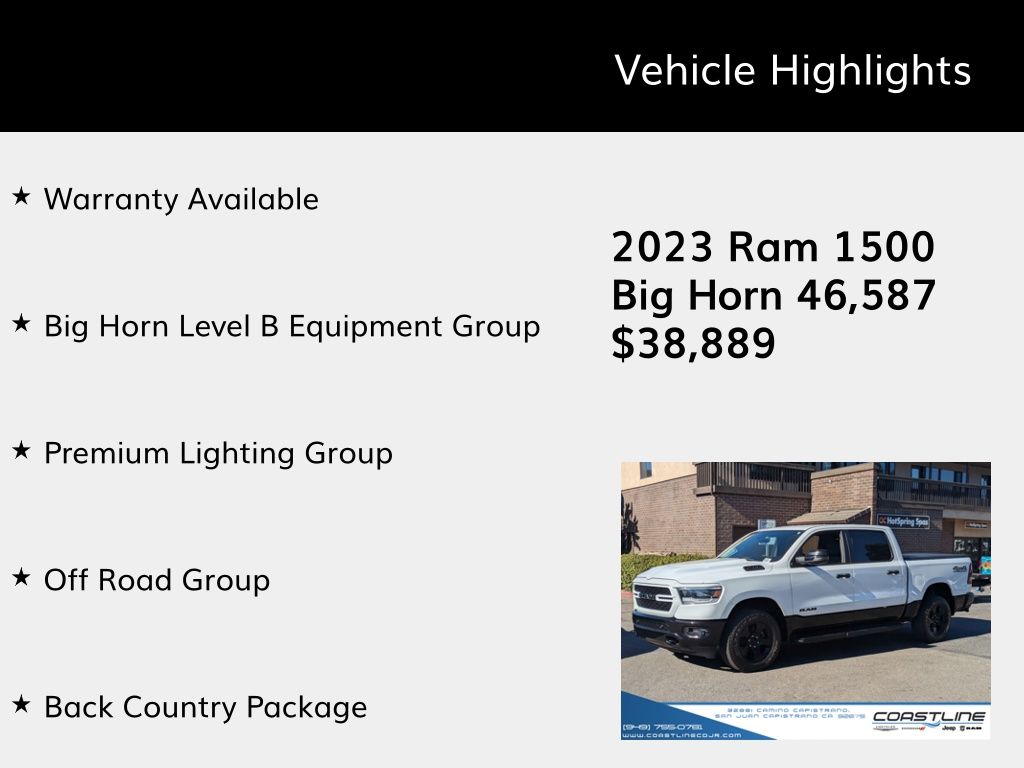 2023 Ram 1500 Big Horn/Lone Star 5