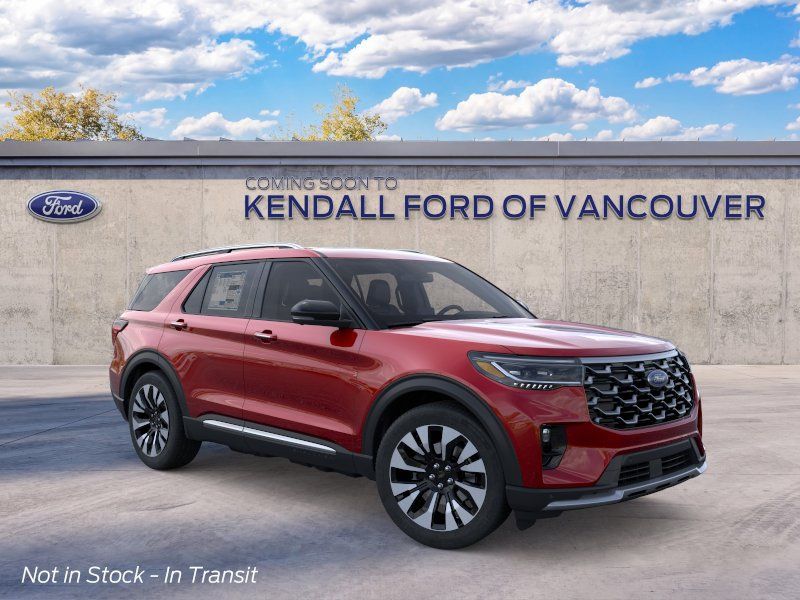 New 2026 Red Ford Platinum image 7