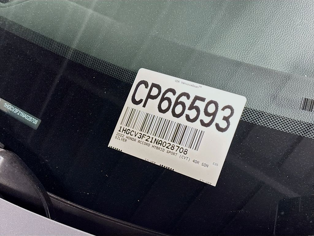 2022 Honda Accord Hybrid Sport