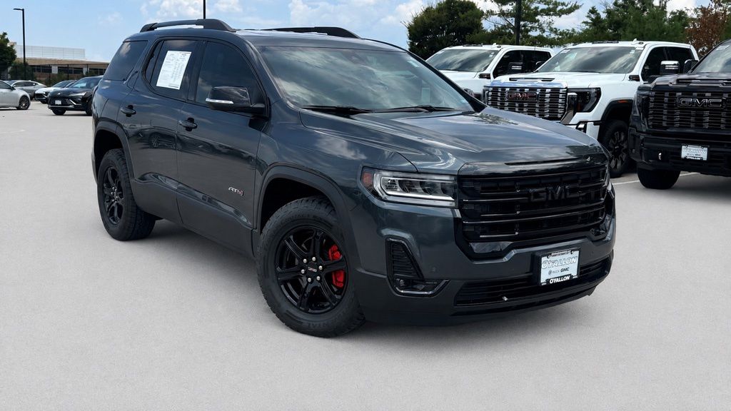 Gray (Dark Sky Metallic) 2020 GMC Acadia SUV / Crossover Four-Wheel Drive 9-Speed Automatic