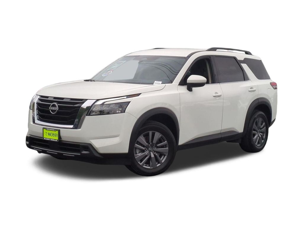 Glacier White 2024 Nissan Pathfinder SV FWD SUV / Crossover Front-Wheel Drive 9-Speed Automatic