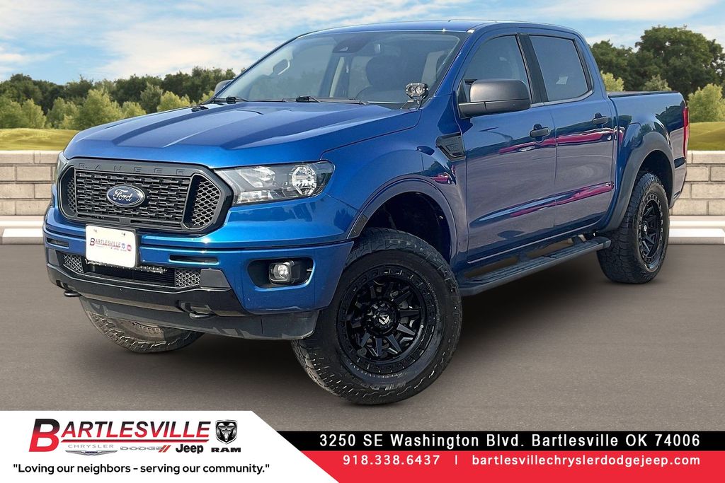 Lightning Blue Metallic 2020 Ford Ranger Pickup Truck 4X2 Automatic