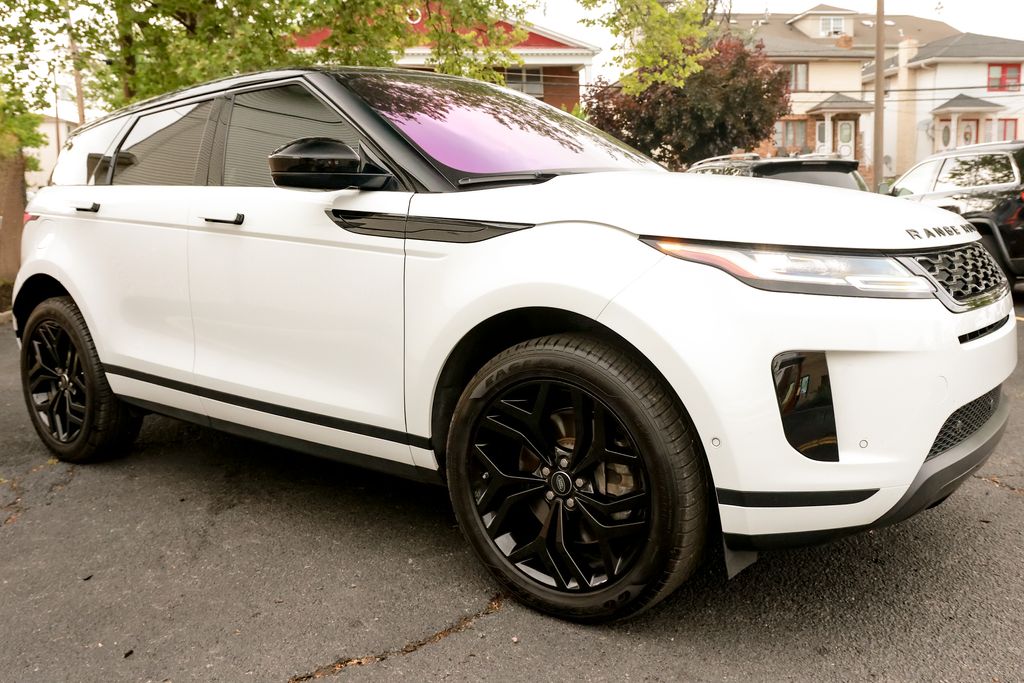 Fuji White 2020 Land Rover Range Rover Evoque P250 SE AWD SUV / Crossover All-Wheel Drive 9-Speed Automatic