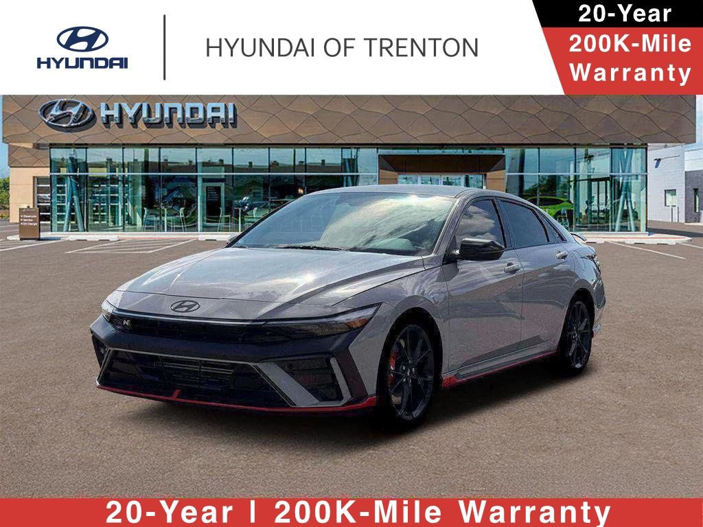 Cyber Gray 2026 Hyundai Elantra N Sedan Front-Wheel Drive 8-Speed Automatic