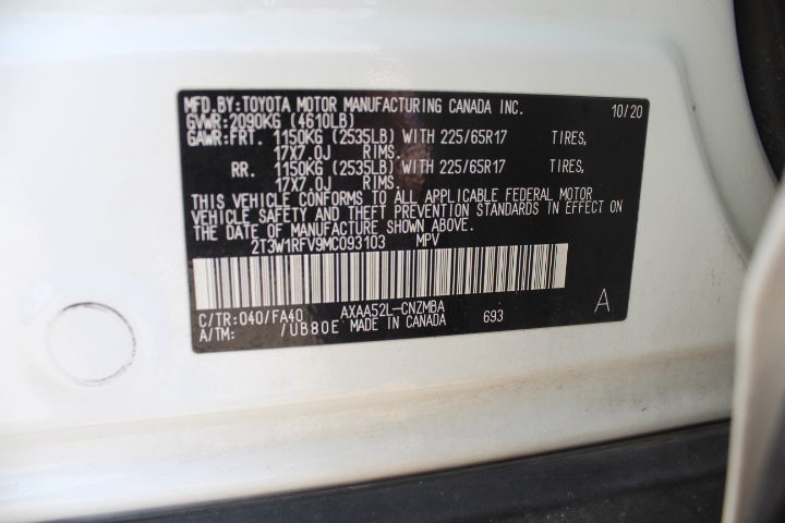 Used Car 2021 Toyota Rav4  Xle For Sale Under $25,000 In Georgetown, Texas