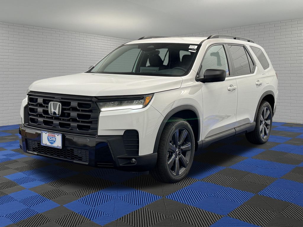 Platinum White Pearl 2026 Honda Pilot SUV / Crossover All-Wheel Drive Automatic