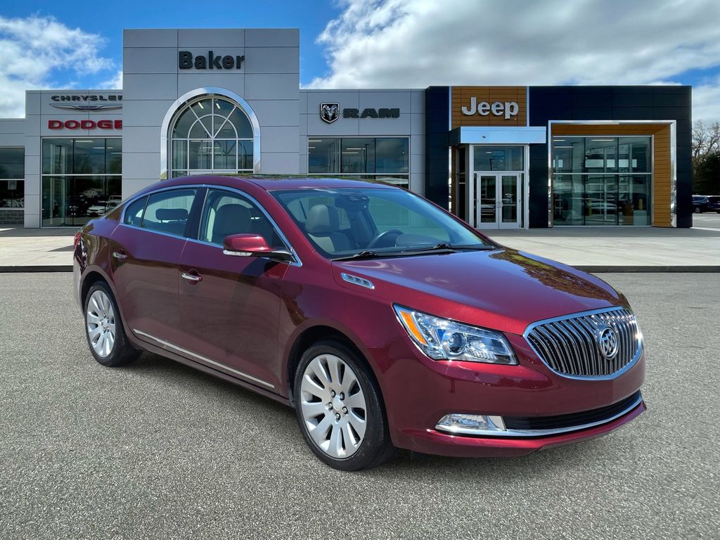 Deep Garnet Metallic 2015 Buick LaCrosse Leather AWD Sedan All-Wheel Drive 6-Speed Automatic Overdrive