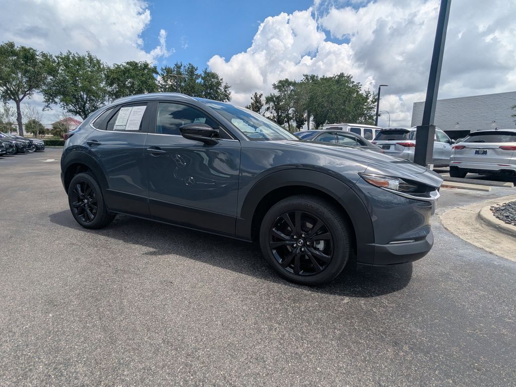 Polymetal Gray Metallic 2024 Mazda CX-30 2.5 S Carbon Edition AWD SUV / Crossover All-Wheel Drive 6-Speed Automatic