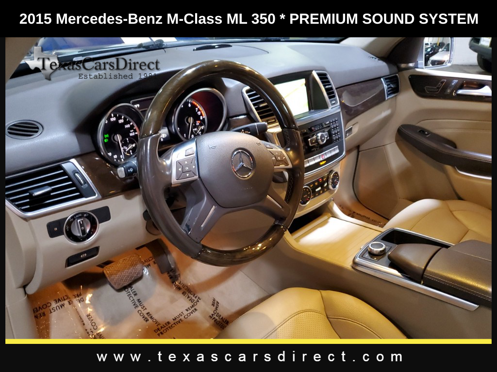 2015 Mercedes-Benz M-Class ML 350 7