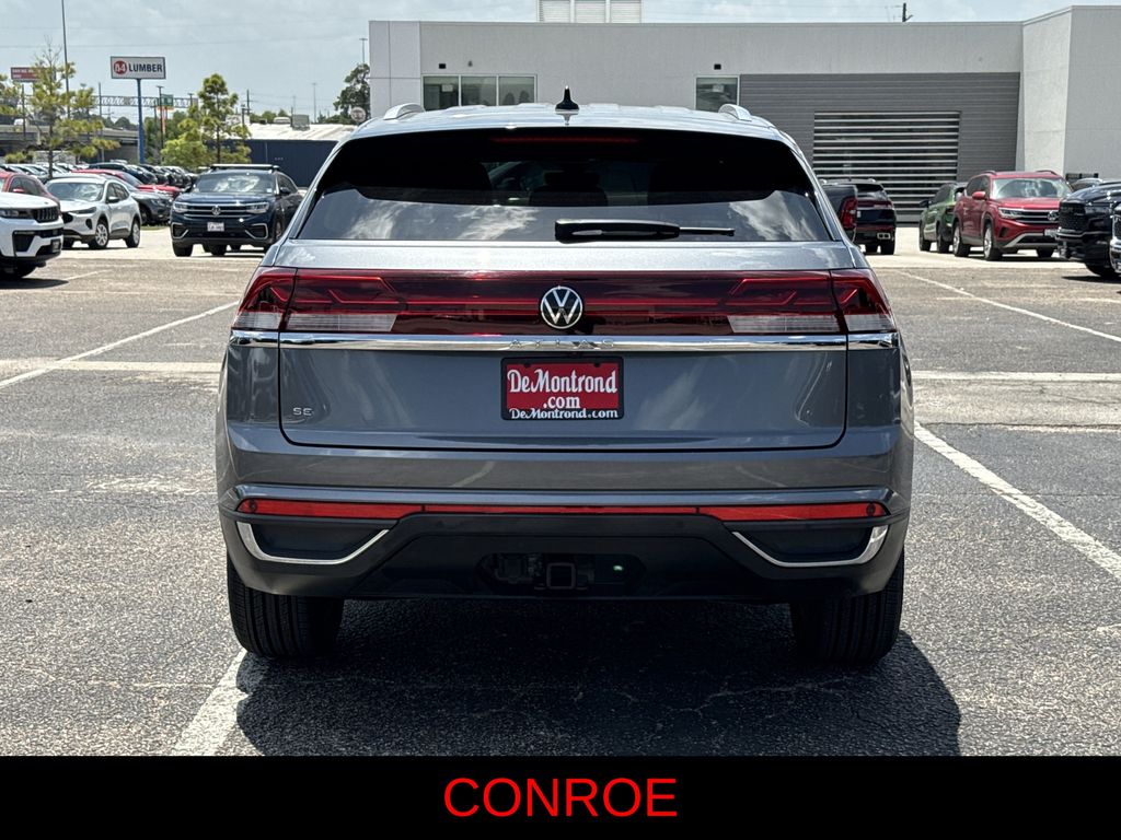 2024 Volkswagen Atlas Cross Sport 2.0T SE w/Technology Gray at DeMontrond Auto Country