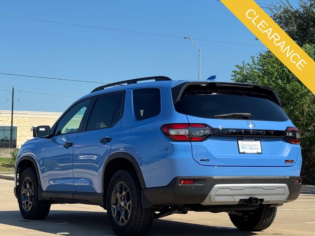 2025 Honda Pilot TrailSport Blue at Classic Elite Chevrolet Hwy 6