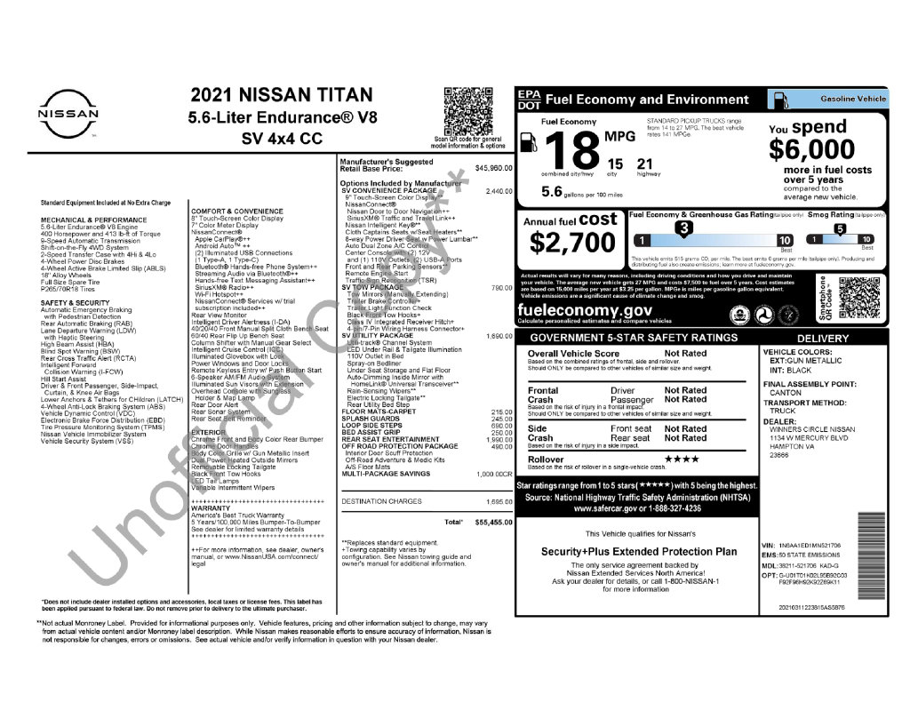 Certified Used 2021 Gray Nissan SV image 6