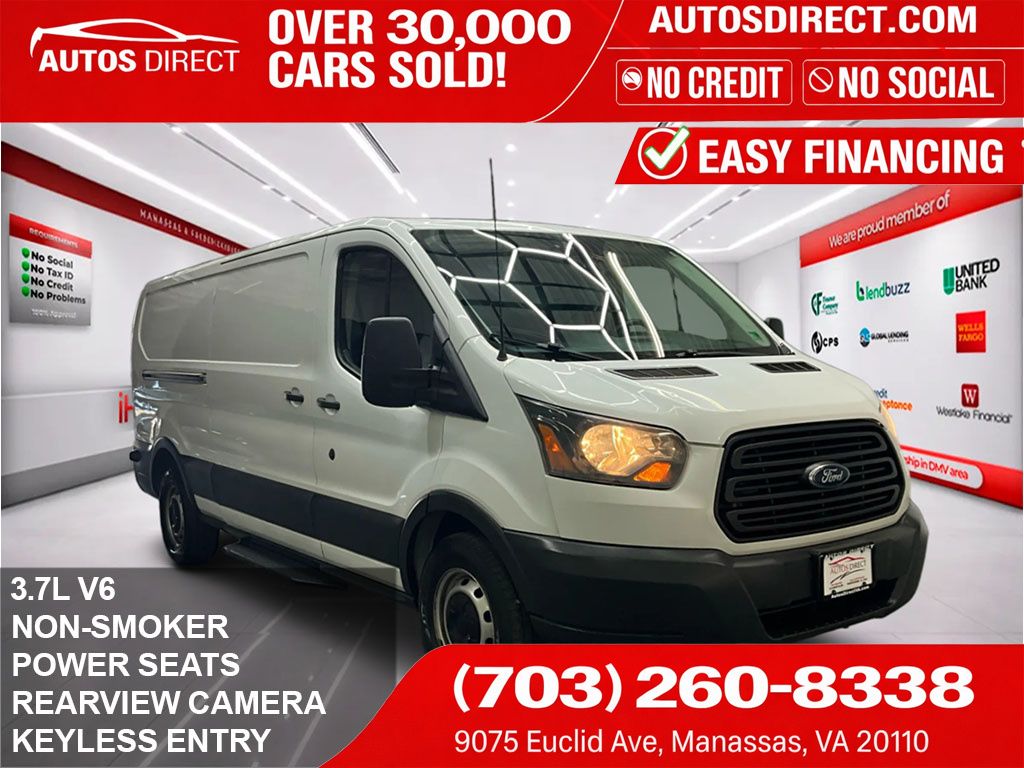 Oxford White 2017 Ford Transit Cargo Van Rear-Wheel Drive 6-Speed Automatic Overdrive