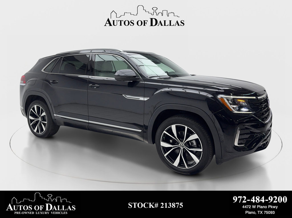 Deep Black 2025 Volkswagen Atlas Cross Sport SUV / Crossover All-Wheel Drive 8-Speed Automatic