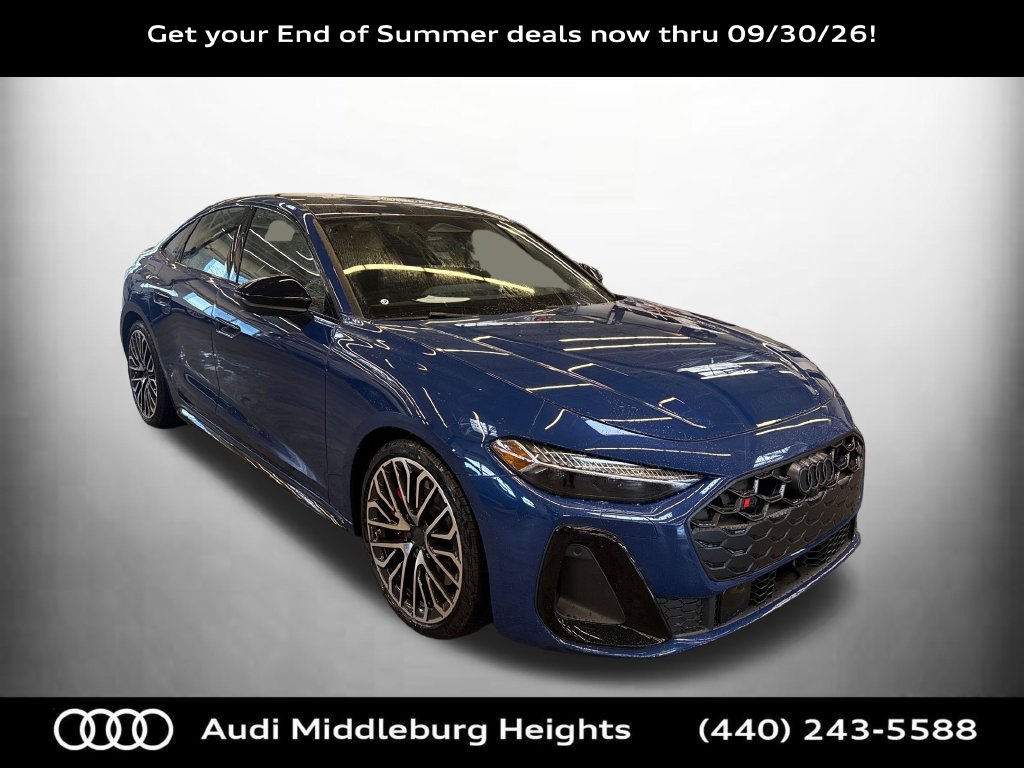 Ascari Blue Metallic 2026 Audi S5 Sedan All-Wheel Drive 7-Speed Automatic