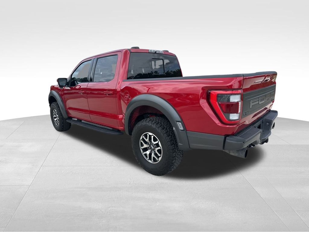 2022 Rapid Red Metallic Tinted Clearcoat Ford F-150 Raptor 4X4 Truck