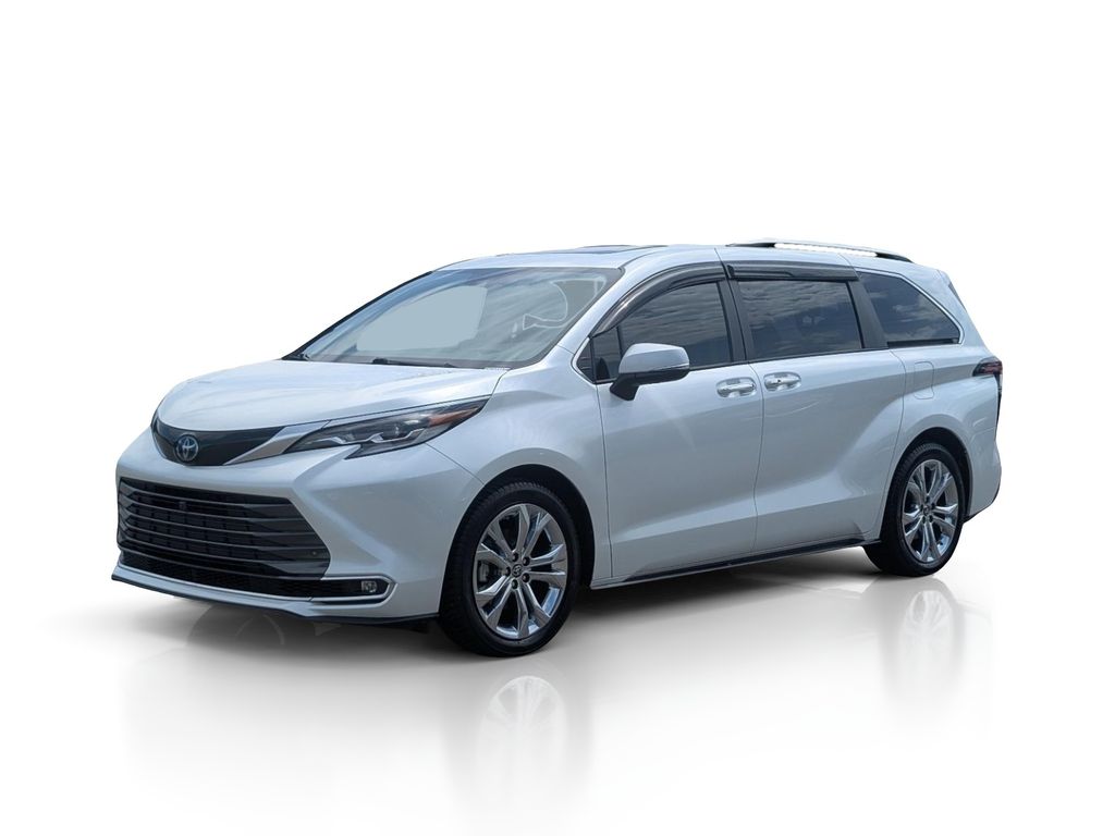 Pearl 2023 Toyota Sienna Minivan Front-Wheel Drive Continuously Variable Transmission