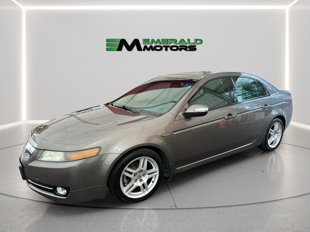 Gray 2007 Acura TL Sedan Front-Wheel Drive 5-Speed Automatic