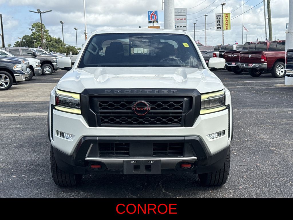 2022 Nissan Frontier PRO-X White at Classic Chevrolet Galveston