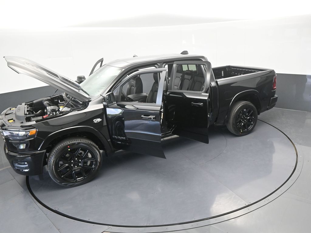 New 2026 Diamond Black Crystal Pearlcoat Ram Laramie image 64