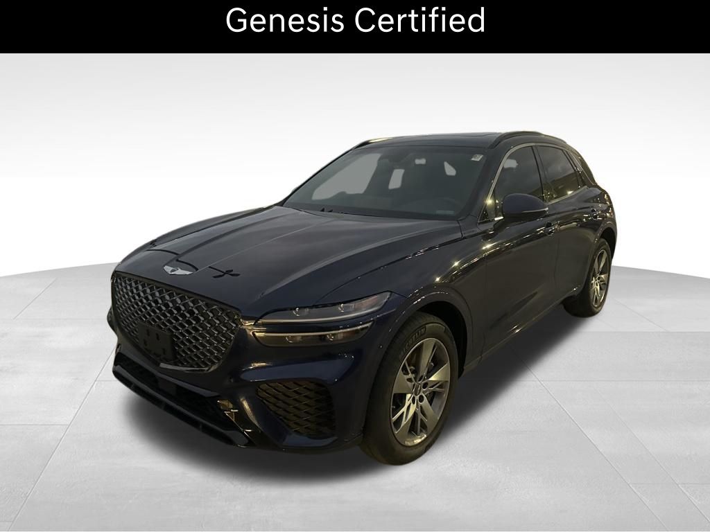Capri Blue 2024 Genesis GV70 3.5T Sport AWD SUV / Crossover All-Wheel Drive 8-Speed Automatic